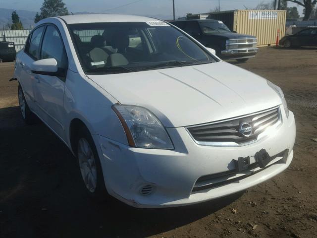 3N1AB6AP6BL726600 - 2011 NISSAN SENTRA 2.0 WHITE photo 1