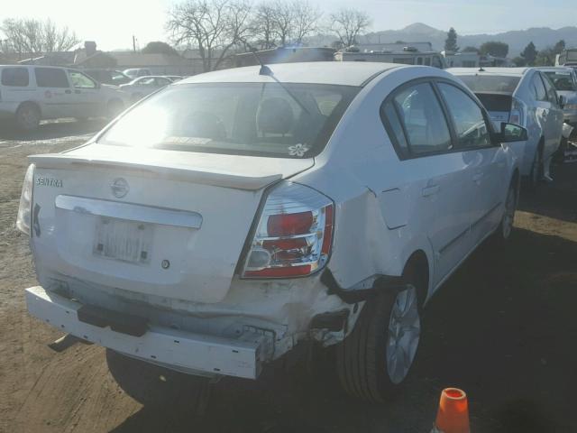 3N1AB6AP6BL726600 - 2011 NISSAN SENTRA 2.0 WHITE photo 4