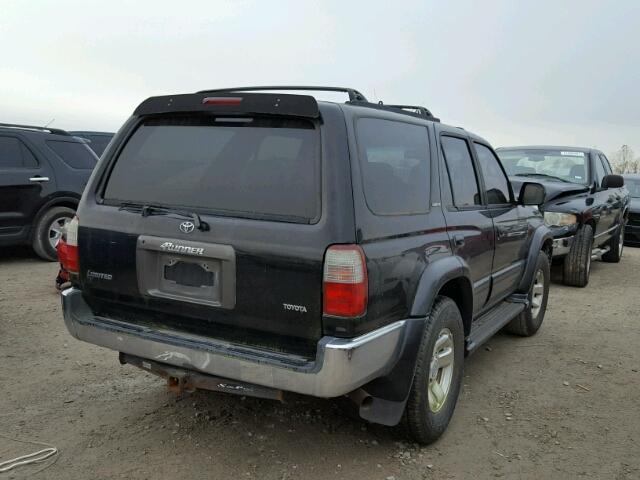 JT3GN87R7V0022981 - 1997 TOYOTA 4RUNNER LI BLACK photo 4