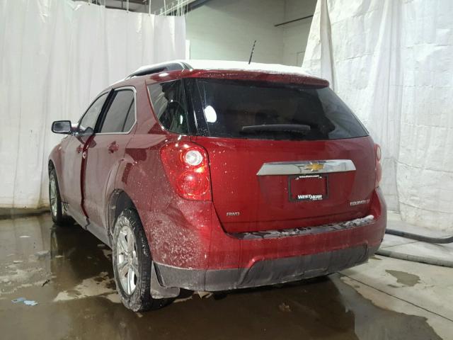 2GNFLFEK3F6205723 - 2015 CHEVROLET EQUINOX LT RED photo 3