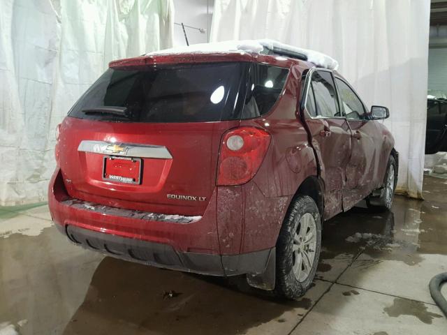 2GNFLFEK3F6205723 - 2015 CHEVROLET EQUINOX LT RED photo 4