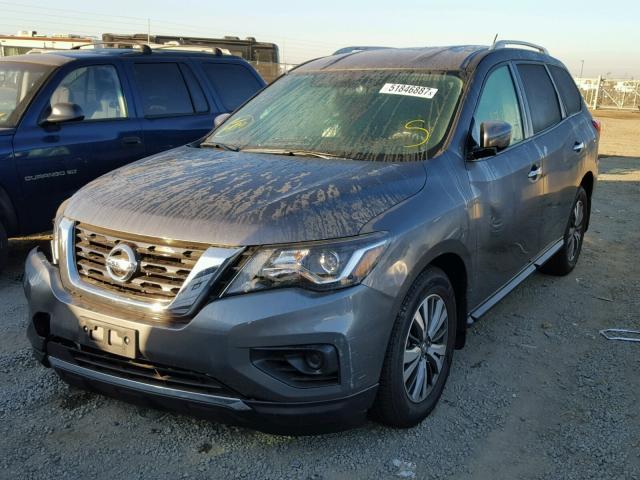 5N1DR2MN9HC689776 - 2017 NISSAN PATHFINDER GRAY photo 2