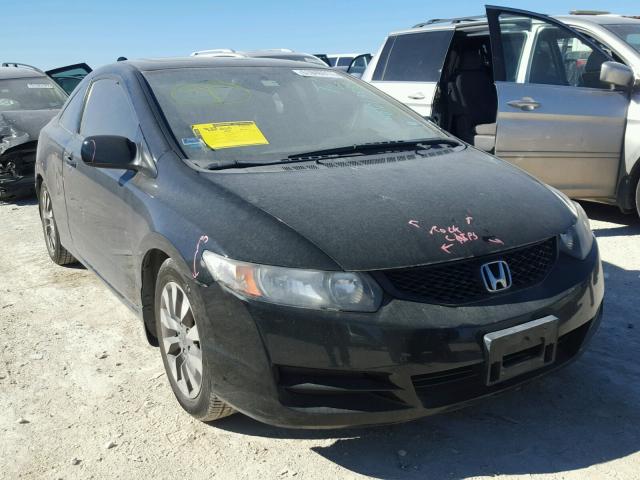 2HGFG12969H502772 - 2009 HONDA CIVIC EXL BLACK photo 1