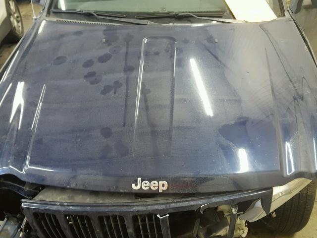 1J4HR48N85C679290 - 2005 JEEP GRAND CHER BLUE photo 7