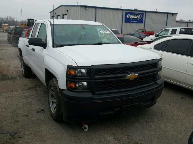 1GCRCPEC5EZ144379 - 2014 CHEVROLET SILVERADO WHITE photo 1