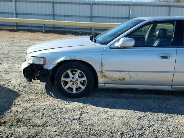 1G6KY5497YU158799 - 2000 CADILLAC SEVILLE ST SILVER photo 9