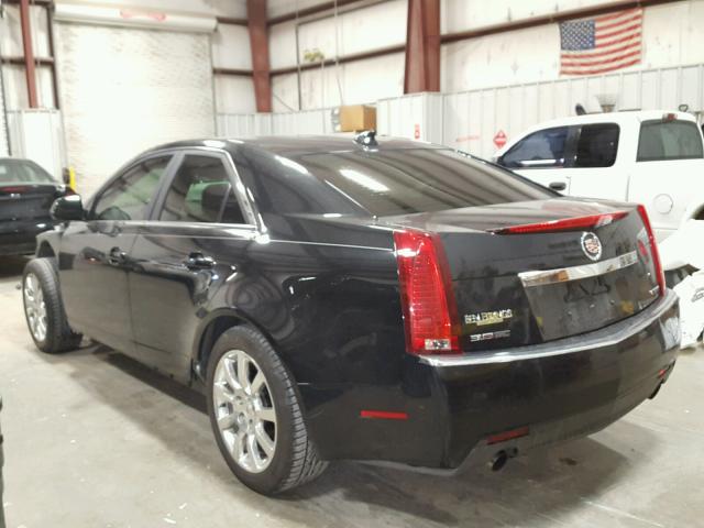 1G6DU57V790133035 - 2009 CADILLAC CTS HI FEA BLACK photo 3