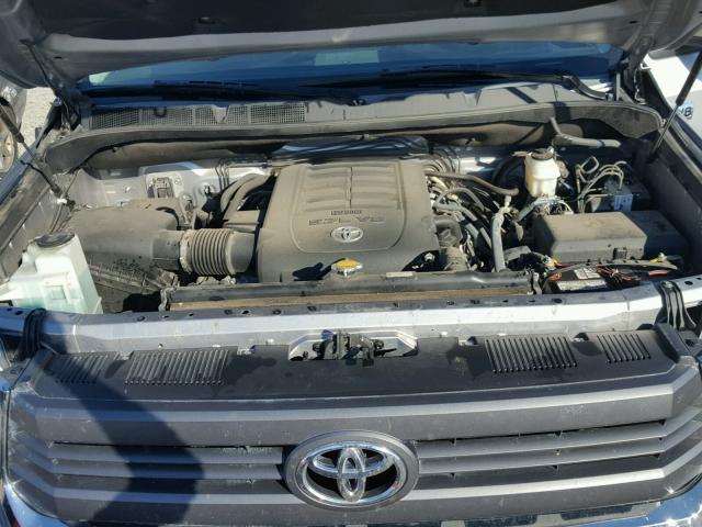 5TFEY5F12EX152453 - 2014 TOYOTA TUNDRA CRE SILVER photo 7