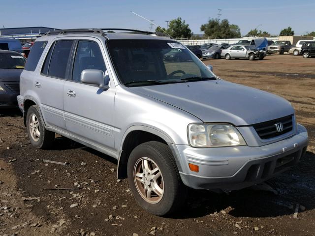 JHLRD18761C033297 - 2001 HONDA CR-V SE SILVER photo 1