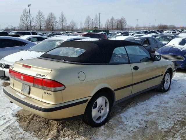 YS3DF78N9W7002704 - 1998 SAAB 900 SE TUR GOLD photo 4