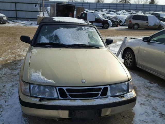 YS3DF78N9W7002704 - 1998 SAAB 900 SE TUR GOLD photo 9