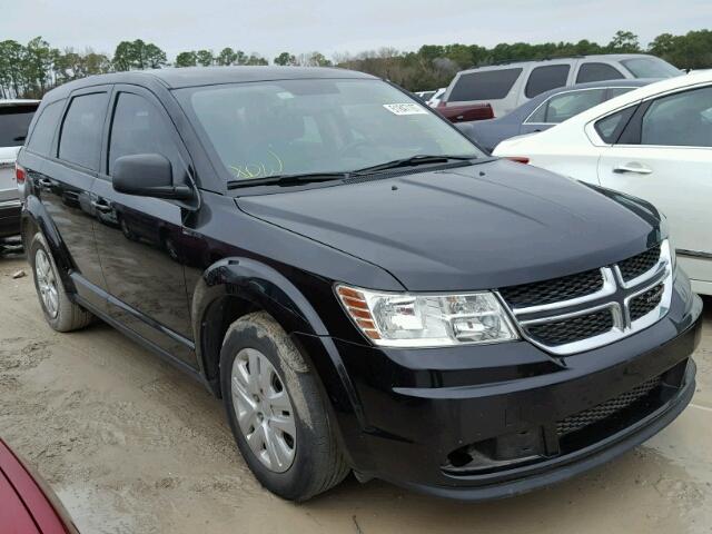 3C4PDCAB2FT587687 - 2015 DODGE JOURNEY SE BLACK photo 1