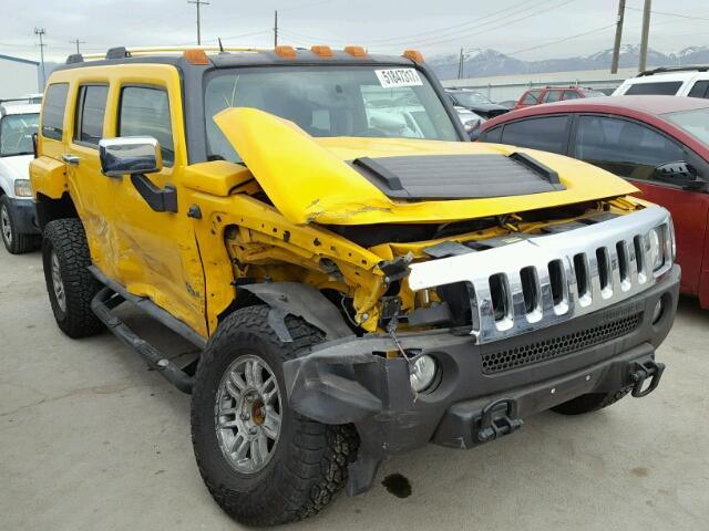 5GTDN136068114155 - 2006 HUMMER H3 YELLOW photo 1