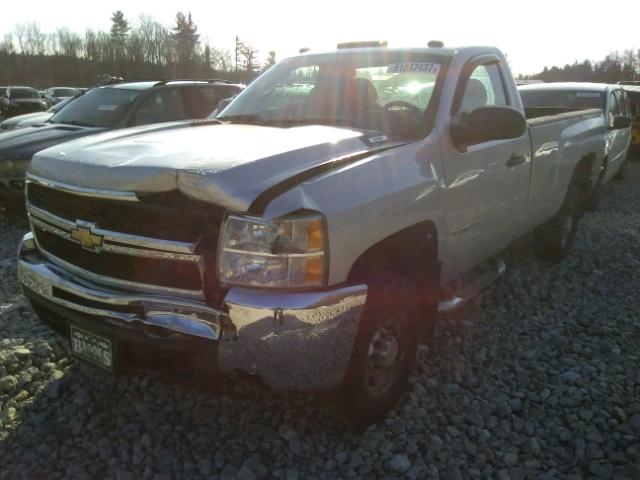 1GC3KVBG3AF141755 - 2010 CHEVROLET SILVERADO SILVER photo 2