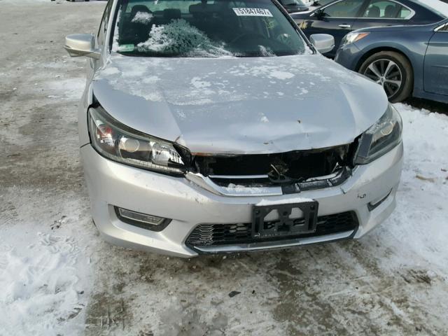 1HGCR2F78DA107754 - 2013 HONDA ACCORD EX SILVER photo 9