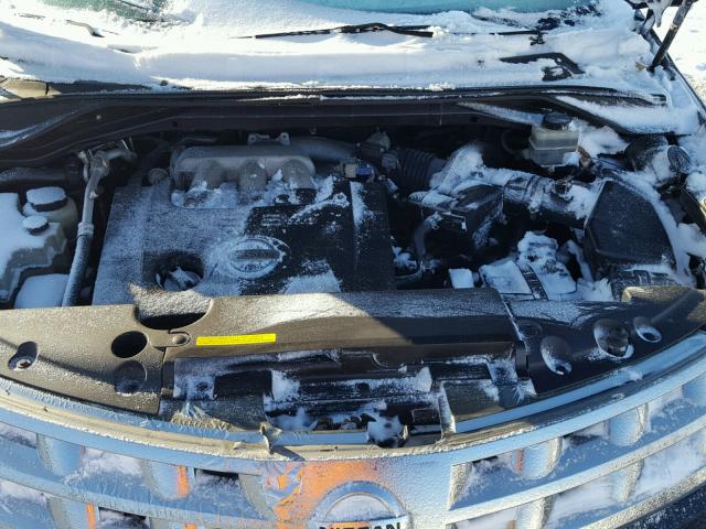 JN8AZ08W33W214070 - 2003 NISSAN MURANO SL BLUE photo 7