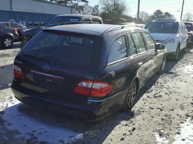 WDBUH65J04A380728 - 2004 MERCEDES-BENZ E 320 BLACK photo 4