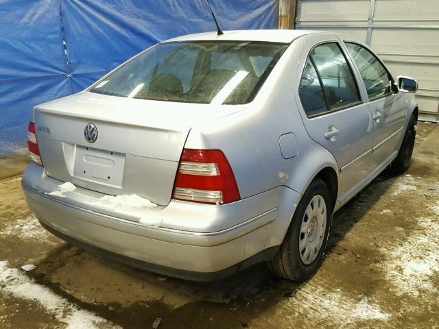 3VWRK69M74M032275 - 2004 VOLKSWAGEN JETTA GL SILVER photo 4