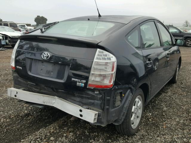 JTDKB22U663168473 - 2006 TOYOTA PRIUS BLACK photo 4