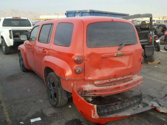 3GNCA23B29S636953 - 2009 CHEVROLET HHR LT RED photo 3