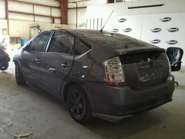 JTDKB20U283455895 - 2008 TOYOTA PRIUS GRAY photo 3