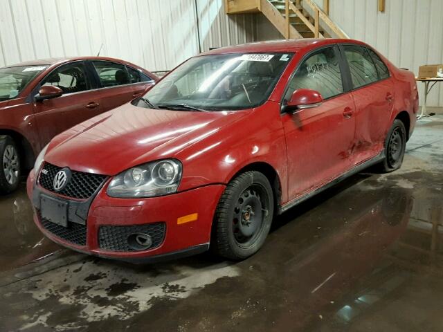 3VWBJ71K39M011550 - 2009 VOLKSWAGEN GLI წითელი ფოტო 2