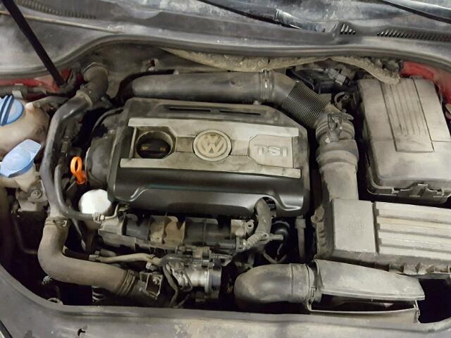 3VWBJ71K39M011550 - 2009 VOLKSWAGEN GLI წითელი ფოტო 7