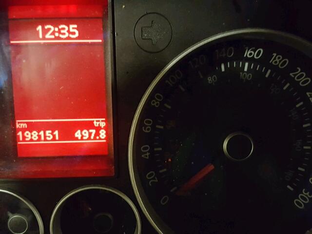 3VWBJ71K39M011550 - 2009 VOLKSWAGEN GLI წითელი ფოტო 8