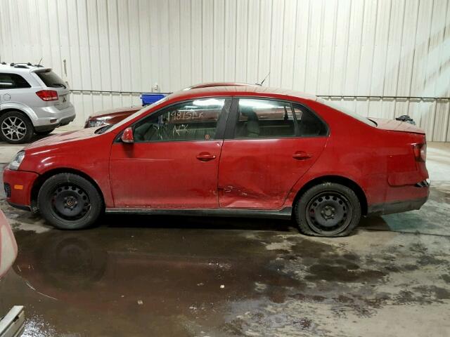 3VWBJ71K39M011550 - 2009 VOLKSWAGEN GLI RED photo 9