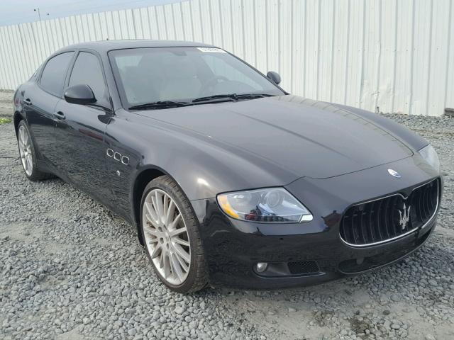 ZAM39JKA4B0055483 - 2011 MASERATI QUATTROPOR BLACK photo 1