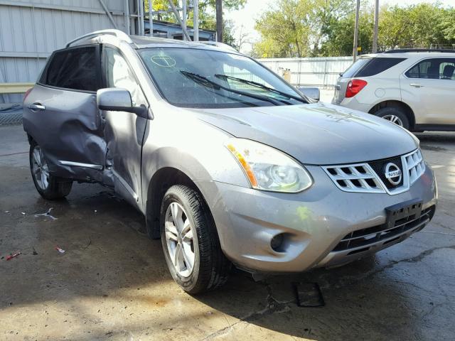 JN8AS5MT9CW301484 - 2012 NISSAN ROGUE S SILVER photo 1