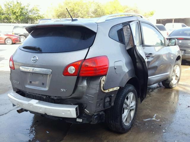 JN8AS5MT9CW301484 - 2012 NISSAN ROGUE S SILVER photo 4