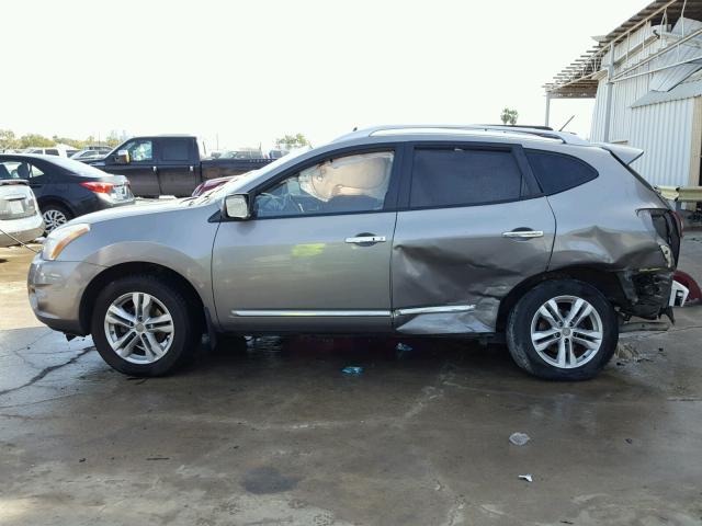 JN8AS5MT9CW301484 - 2012 NISSAN ROGUE S SILVER photo 9