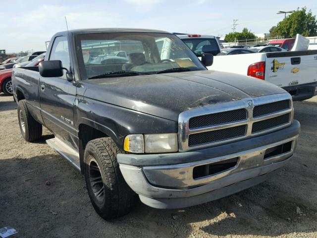 1B7HC16X3RS591575 - 1994 DODGE RAM 1500 BLACK photo 1