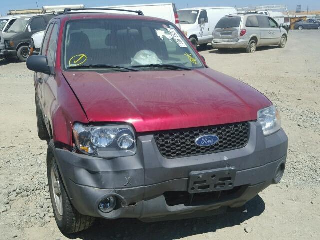 1FMYU96H06KC28095 - 2006 FORD ESCAPE HEV RED photo 1