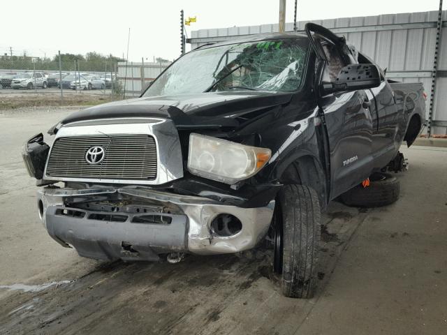 5TFBW541X9X090639 - 2009 TOYOTA TUNDRA DOU BLACK photo 2