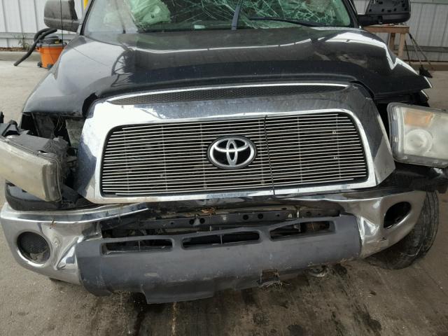 5TFBW541X9X090639 - 2009 TOYOTA TUNDRA DOU BLACK photo 7