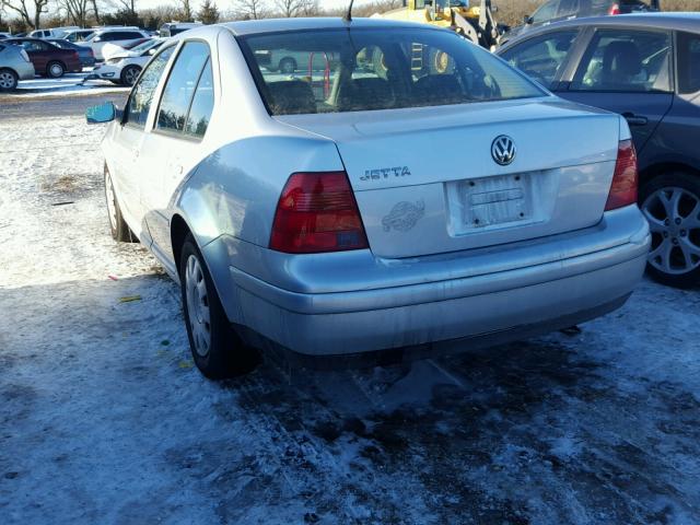 3VWRK69M83M026368 - 2003 VOLKSWAGEN JETTA GL SILVER photo 3