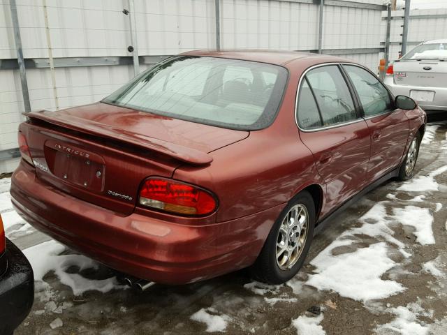 1G3WS52H02F146046 - 2002 OLDSMOBILE INTRIGUE G RED photo 4