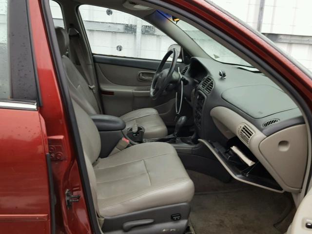 1G3WS52H02F146046 - 2002 OLDSMOBILE INTRIGUE G RED photo 5