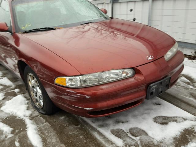 1G3WS52H02F146046 - 2002 OLDSMOBILE INTRIGUE G RED photo 9