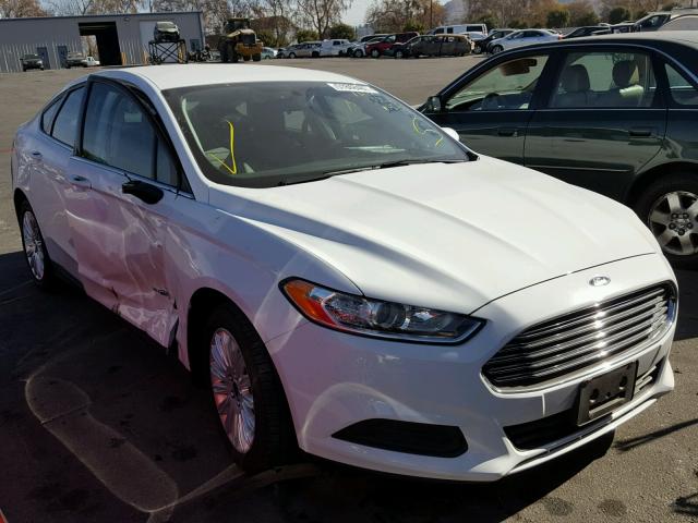 3FA6P0UU7GR281765 - 2016 FORD FUSION S H WHITE photo 1