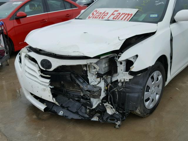 4T4BF3EK9AR054539 - 2010 TOYOTA CAMRY BASE WHITE photo 9