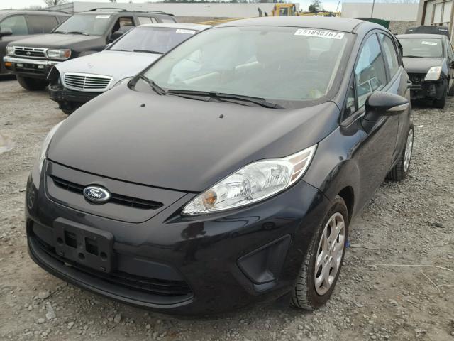 3FADP4EJ4DM155536 - 2013 FORD FIESTA SE BLACK photo 2