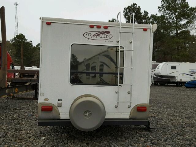 4WYT61P2581407705 - 2008 TRAIL KING TRAILER WHITE photo 6