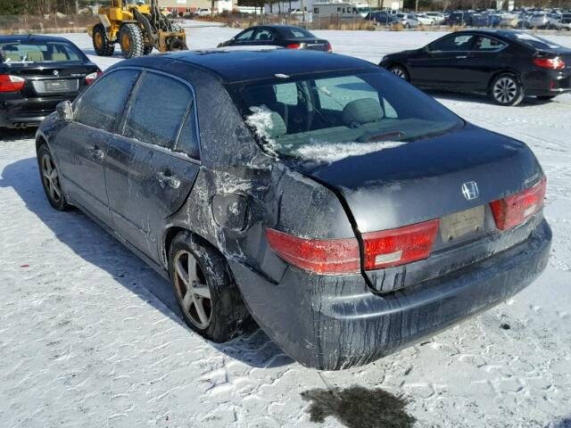 1HGCM56795A108512 - 2005 HONDA ACCORD EX GRAY photo 3