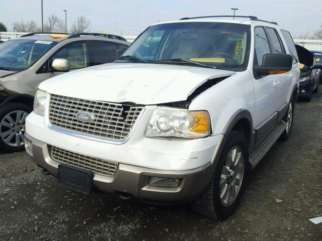 1FMFU18L53LB84854 - 2003 FORD EXPEDITION WHITE photo 2