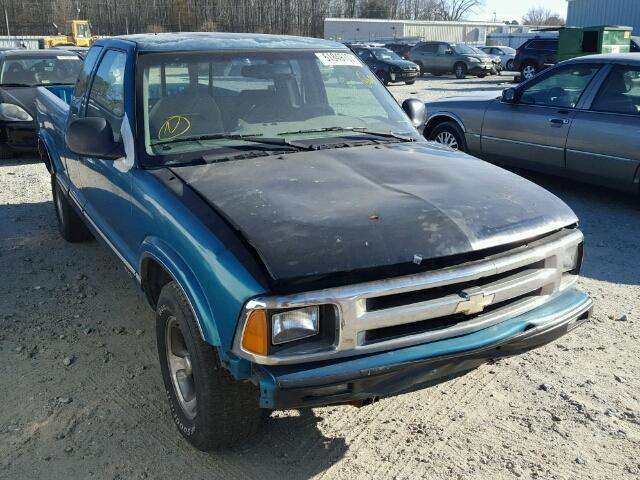 1GCCS19Z8S8160033 - 1995 CHEVROLET S TRUCK S1 GREEN photo 1