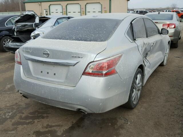 1N4BL3AP5DC114986 - 2013 NISSAN ALTIMA 3.5 SILVER photo 4