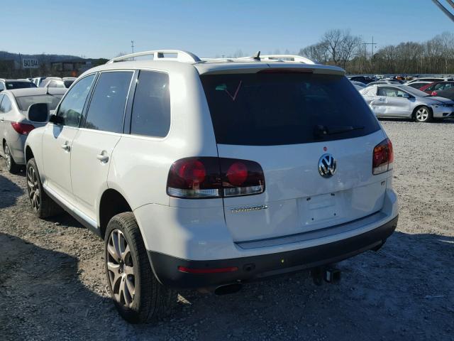 WVGCB77L98D033837 - 2008 VOLKSWAGEN TOUAREG 2 WHITE photo 3